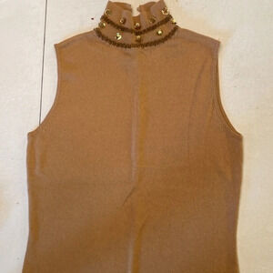 Cyrus Sequin Sleeveless Sweater